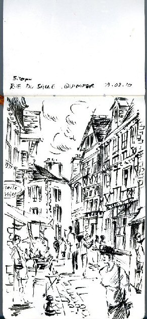 Rue de Salle Sketchbook by Curtis Tappenden